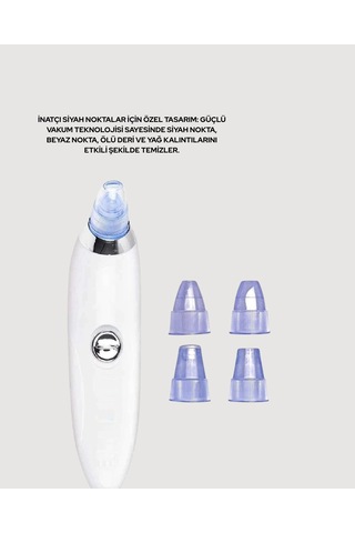 Petinka Vakum Teknolojili Siyah Nokta Temizleyici Cihazı