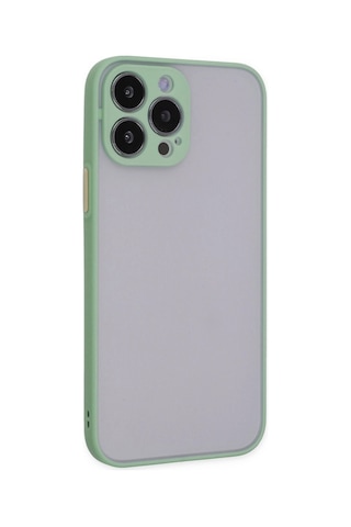 Apple İphone Uyumlu 15 Pro Kılıf Montreal Silikon Kapak - Açık Yeşil 5f358