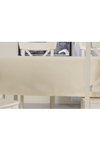 Düz Masa Örtüsü Ekru