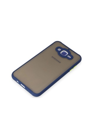 Cosmotex Newface Samsung Galaxy Uyumlu J7 Kılıf Montreal Silikon Kapak - Lacivert