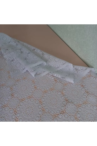 Stylishlook Ajurlu Dantelli Pvc Peçete 212019815 Beyaz