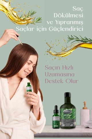 Mecitefendi Zarafet Biberiye Serumu 50 ML + Biberiye Şampuan 400 ML