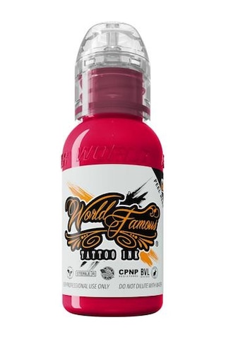 Melek Bright Pink - World Famous Ink Dövme Boyası - 1oz/30ml