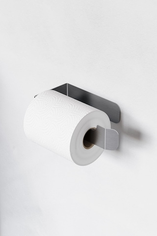 Zift Unique Paslanmaz Çelik Tuvalet Kağıdı Askısı , Yapışkanlı Wc Kağıdı Standı , Tuvalet Kağıtlık Inox