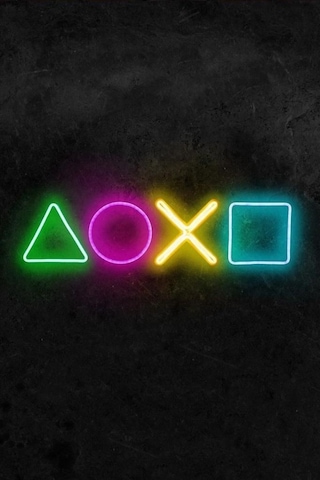 Play Station - Led Dekoratif Duvar Aydınlatması Neon Duvar Yazısı Sihirli Led Mesajlar