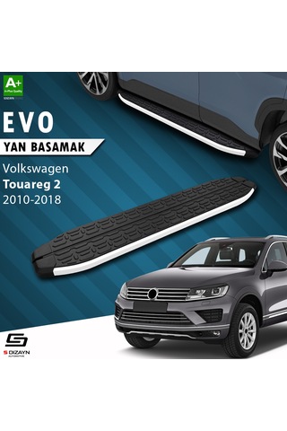 S-dizayn Vw Touareg 2 Evo Aluminyum Yan Basamak 193 Cm 2010-2018