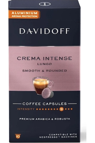 Davidoff Nespresso Uyumlu Kapsül Kahve Seti Espresso - Rich - Intense Kapsül Kahve