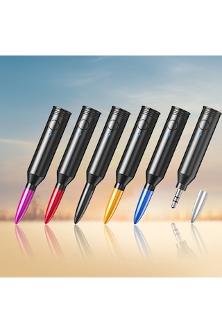 Sones M416 Araç Bluetooth Alıcısı Oynatıcı Ses Alıcısı Adaptörü Aux Dönüştürücü Siyah