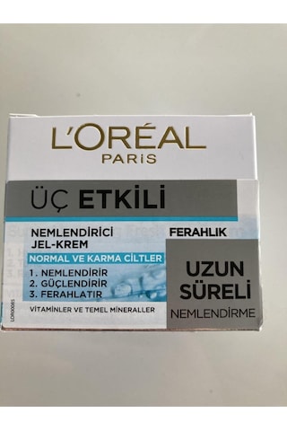 Loreal Üç Etkili Nemlendirici Jel Krem