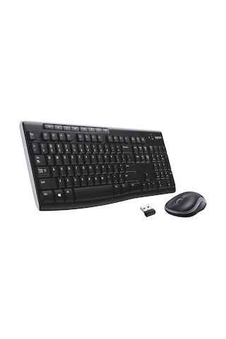 Logitech MK270 Kablosuz İngilizce Q Klavye Mouse Set