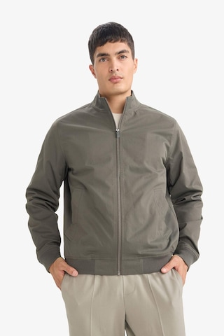 Defacto Slim Fit Astarlı Fermuarlı Mont D7338ax26spkh522 Haki-kh522