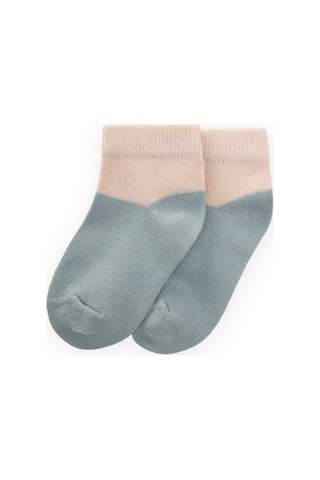 Cigit İki Renkli Bebe Soket 0-4 Yaş Mint Yeşili