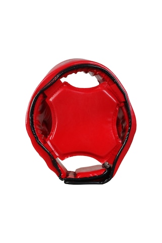 Dosmai Yüz Korumalı Kick Boks Muay Thai Maç Kaskı Kırmızı Ko370 Kırmızı