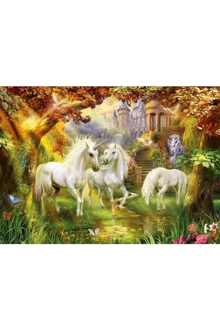 Ravensburger Ormanda Atlar 1000 Parça Puzzle 159925