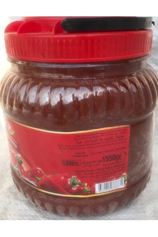 Hisar Tatlı Biber Salçası 1550 G