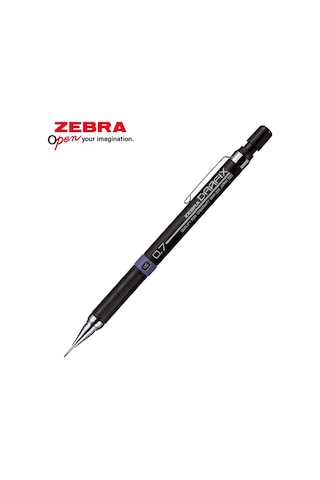 Zebra Drafix Uçlu Kalem 0.7mm Siyah Mor