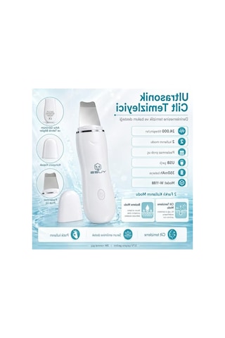 Ultrasonik Cilt Temizleme Cihazı - 24000 Titreşim/sn