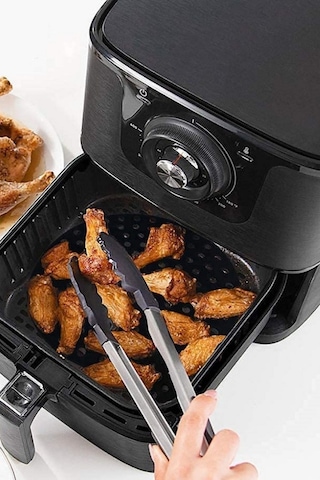 Buradabuldun Renkli Isıya Dayanıklı Yıkanılabilir Silikon Fırın Ve Airfryer Yuvarlak Pişirme Matı 20 Cm
