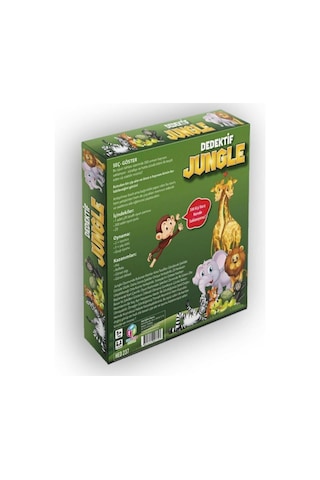 Hobi Eğitim Dedektif Jungle Zeka Oyunu