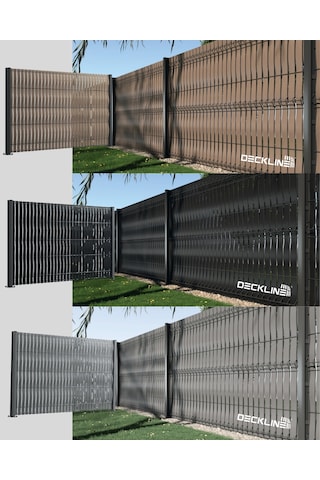 Fenceline Kompozit Panel Çit Çıtası Meşe 173 X 5 X 250 Cm