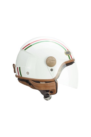 Cgm 191ı Pix Sprint Verde Bianco Rosso Lunga Açık Kask Beyaz-kırmızı-yeşil