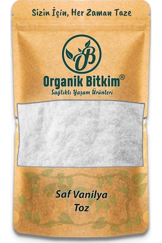 Organik Bitkim Saf Vanilya Toz 100 G