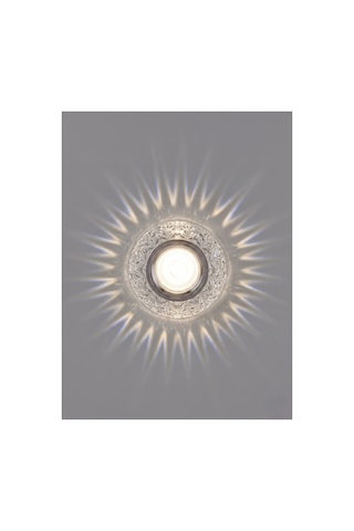 1 Adet Cata Ct 6598 Sim Led Efektli Dekoratif Cam Spot Kasası Gu10 Duy 3200k Gün Işığı