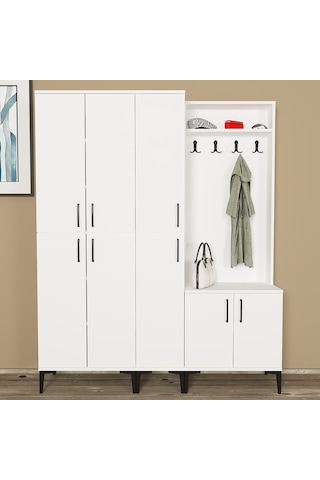 Kalenderdekor1 Kalender Dekor Rose-1-3-4 Rs01 Portmanto Vestiyer Ayakkabılık