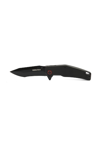 Swisstech G10 Folding Knife-black Tini Siyah