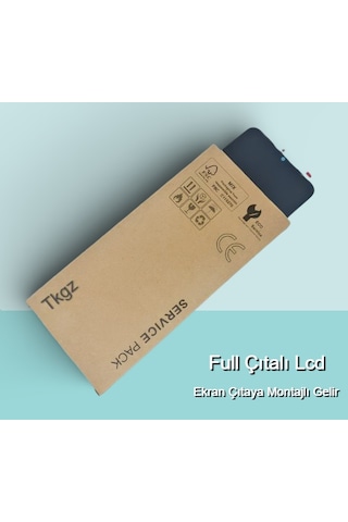 Tkgz - Samsung Galaxy M31 - Sm-m315 Uyumlu Lcd Ekran Dokunmatik Service - Pack - Full Çıtalı