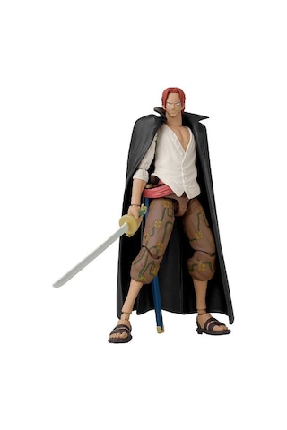 Bandai 16 Cm Shanks Poz Verilebilir Figür - Anime Heroes One Piece Serisi 36935