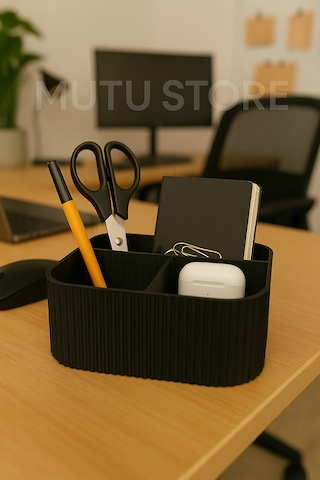 Ofis Masası Düzenleyici - Organizer Siyah