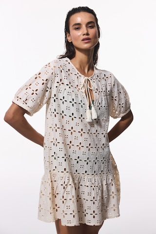 Penti Ekru Mambo Crinkle Kaftan Ec29