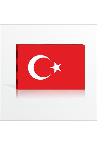 Erat Okul Sınıf Dershane Devlet için Sade Türk Bayrağı Pano