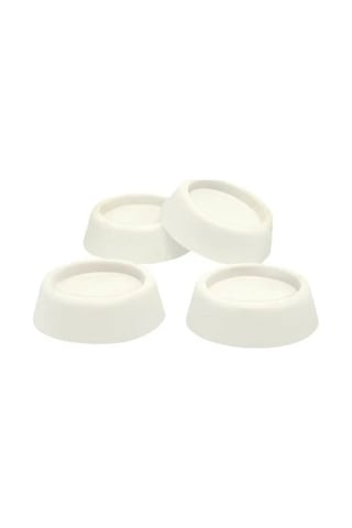 Cosmiq Titreşim Önleyici Ayak - 4 Adet 1 Takım Beyaz