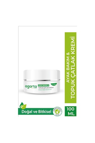 Agarta Ayak Ve Topuk Çatlak Bakım Kremi 100ml