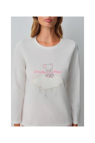 Suwen Lulusu Pamuklu Pijama Takımı Wsh105101101173 Pembe