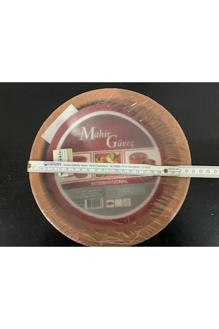 Mahir Güveç Toprak Büyük Tava 26- 28 CM 8 - 10 Kişilik