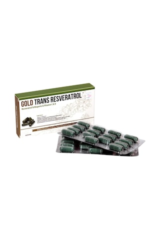 Gold Trans Resveratrol & Bioperin & Vitamin C &Vitamin D