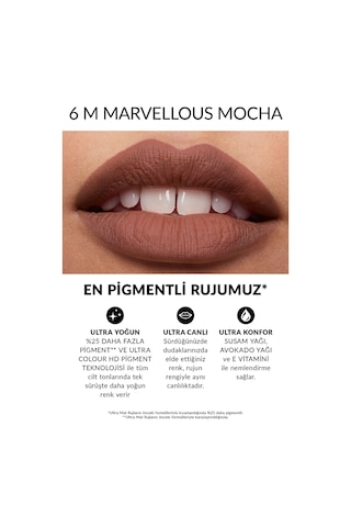Avon Ultra Mat Ruj Marvellous Mocha