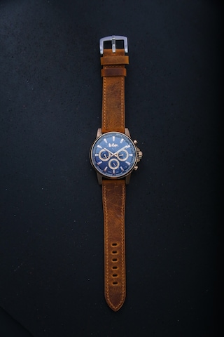 Hakiki Deri 22mm Akıllı Pimli Saat Kordonu Taba