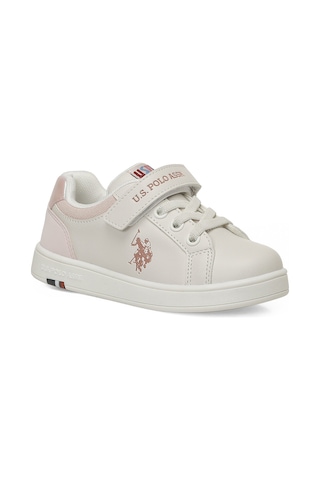 U.s. Polo Assn. Gus Jr 6fx Bej Kız Çocuk Sneaker 000000000102155606 Bej-pudra
