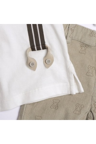 Chicco Tişört Ve Pantolon Takım 09100278000000 000061 Beyaz
