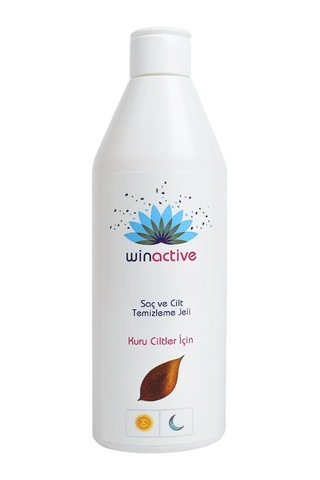 Winactive Kuru Ciltler için Saç ve Cilt Temizleme Jeli