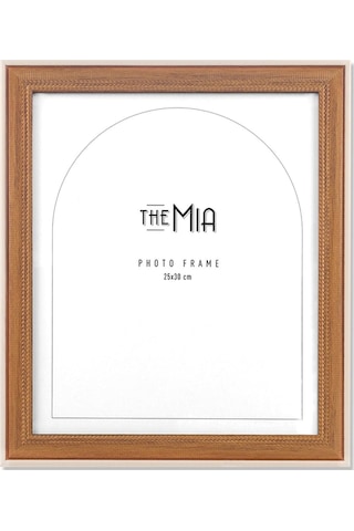 The Mia Retrato Fotoğraf Çerçevesi Krem 30x25 Cm