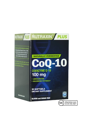 Nutraxin Koenzim Q10 30 Kapsül Aromasız