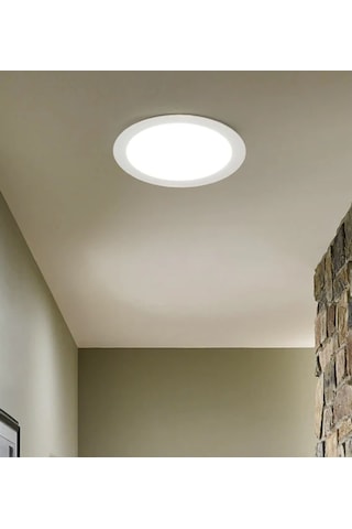 Ack Ap01-00610 6W Yuvarlak Sıva Altı Led Panel 4000K Ilık Beyaz