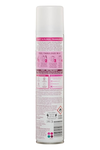 Batiste Kuru Şampuan Allık 200ml, Çiçek Ve Seksi Kokulu, Yıkama Arasında Saçları Yenilemek İçin Durulama Sprey 1 KG
