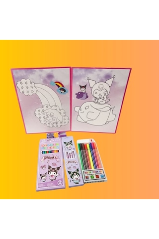 Sanrio Kuromi Boyama Seti