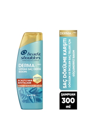 Head & Shoulders Derma X Pro Kafein İle Dökülme Karşıtı Şampuan 300 ML
